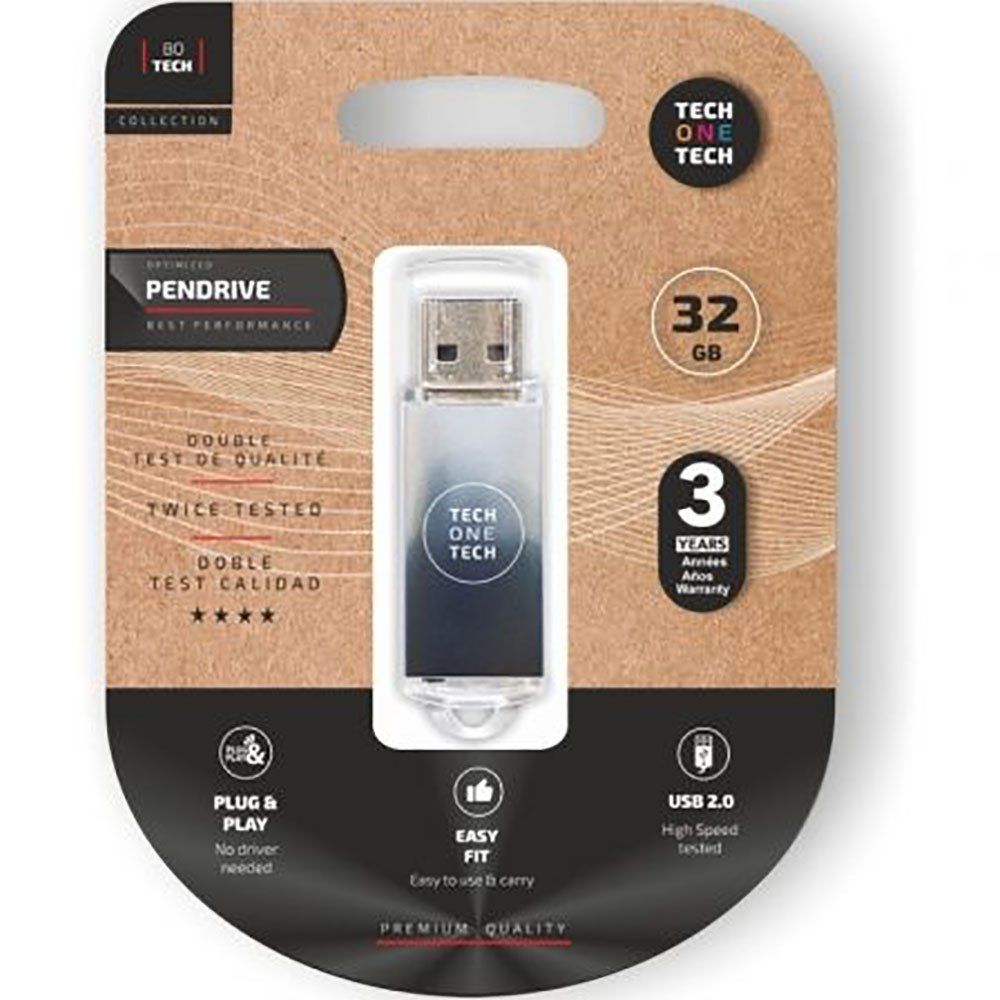 USB Tech One Tech 32 GB Negro