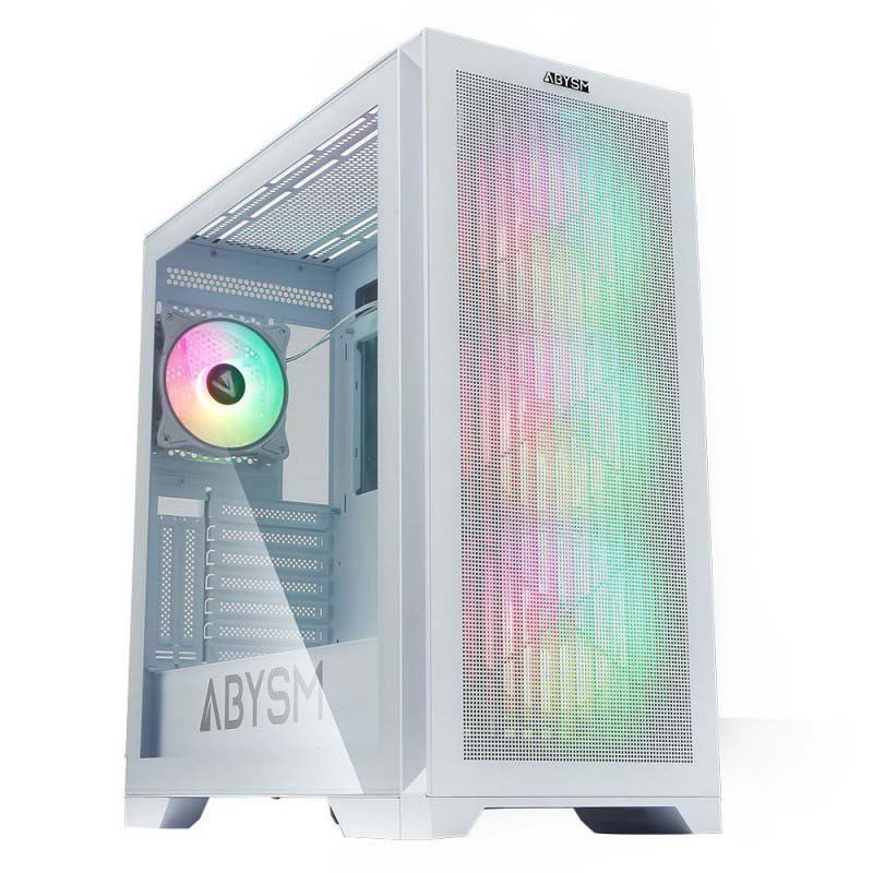 Abysm Gaming Tower Case AB812111W Danube Mura BX300 RGB