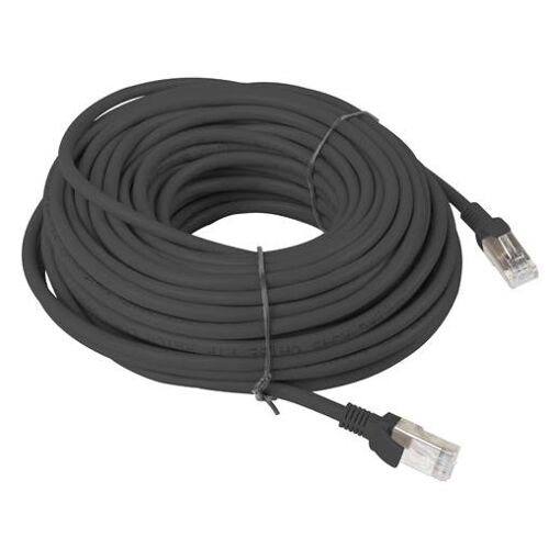Câble réseau Lanberg Cat6 UTP, 20 m Noir