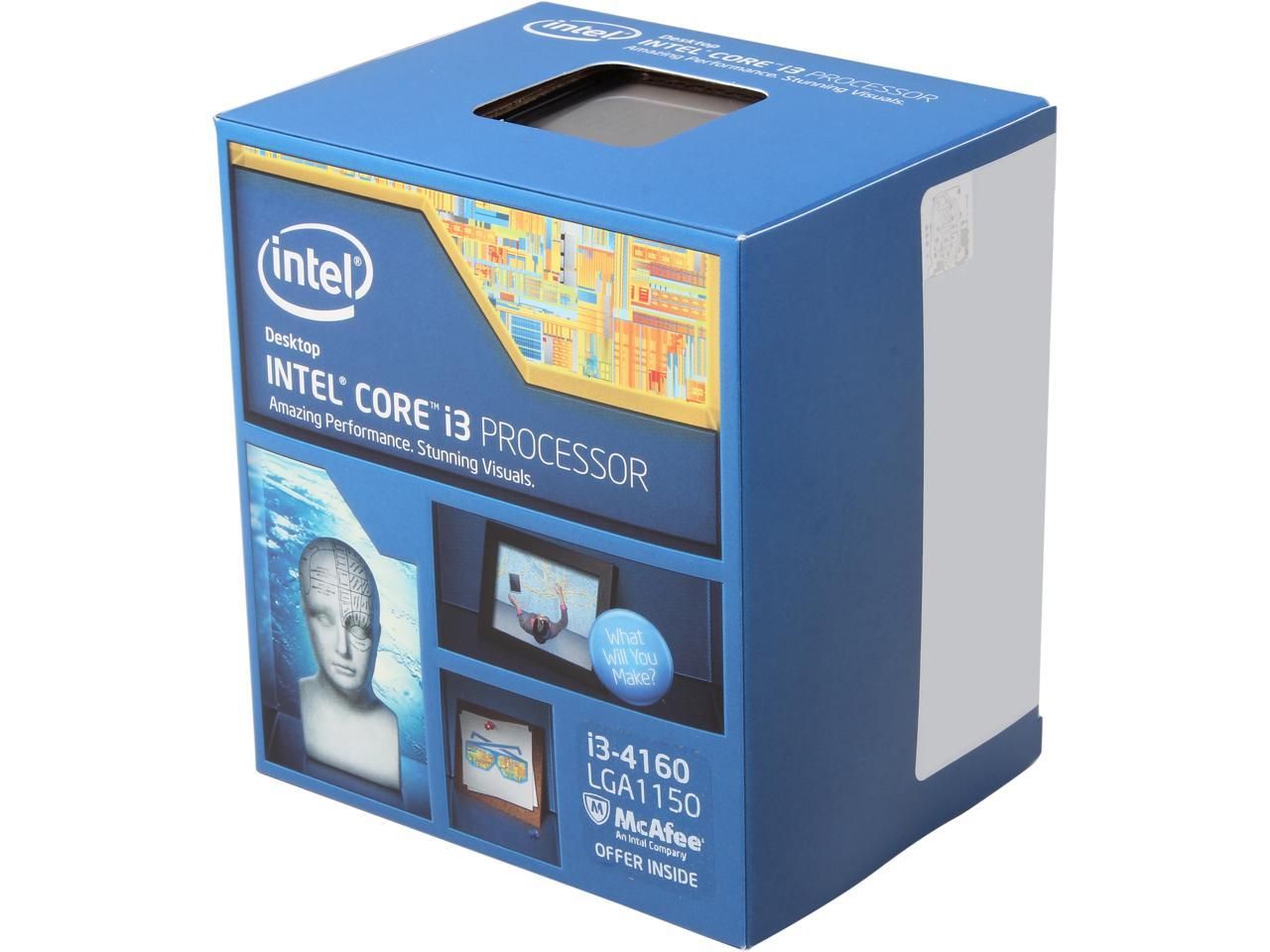 Intel Core i3-4160 Desktop Processor