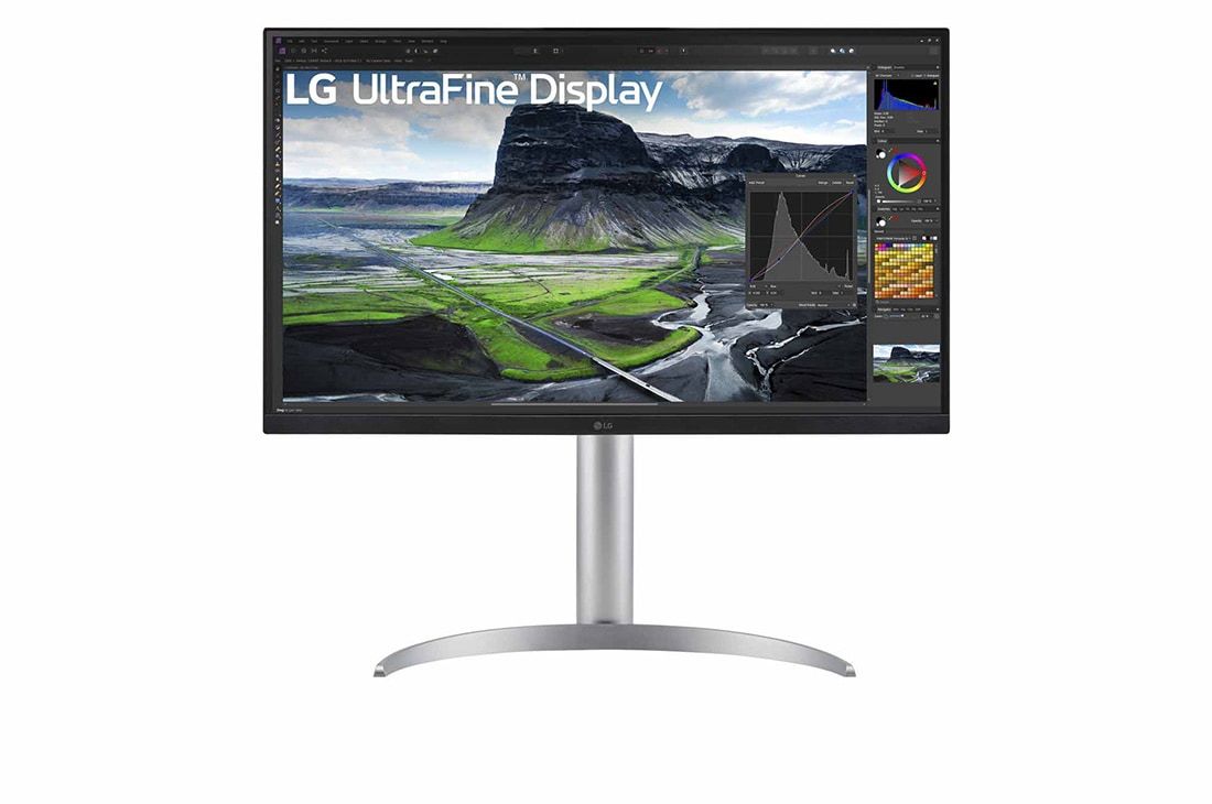 LG UltraFine 27UQ850V-W - UQ850V Series - 27" LED Screen - 4K @ 60Hz - IPS - 500cd/m² - 2000:1 - DisplayHDR 400 - 5ms - 2x HDMI, DisplayPort, USB-C