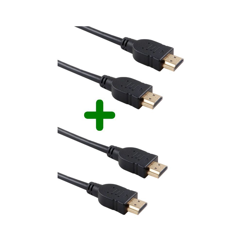 Essentiel B 2.0 HDMI Cable (2m, Black, Right Angle)