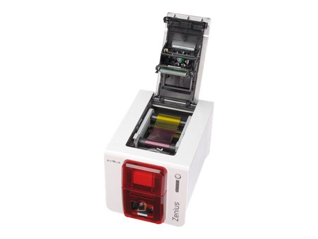 Evolis Zenius Expert Line - Plastic Card Printer - Color - Thermal Sublimation/Thermal Transfer - CR-80 Card (85.6 x 54 mm) - 300 ppp - Up to 500 cards/hour (Mono)