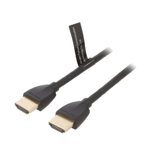Câble HDMI 2.0 ADNAuto, 0,5 m, UHD 4K 3D, Noir