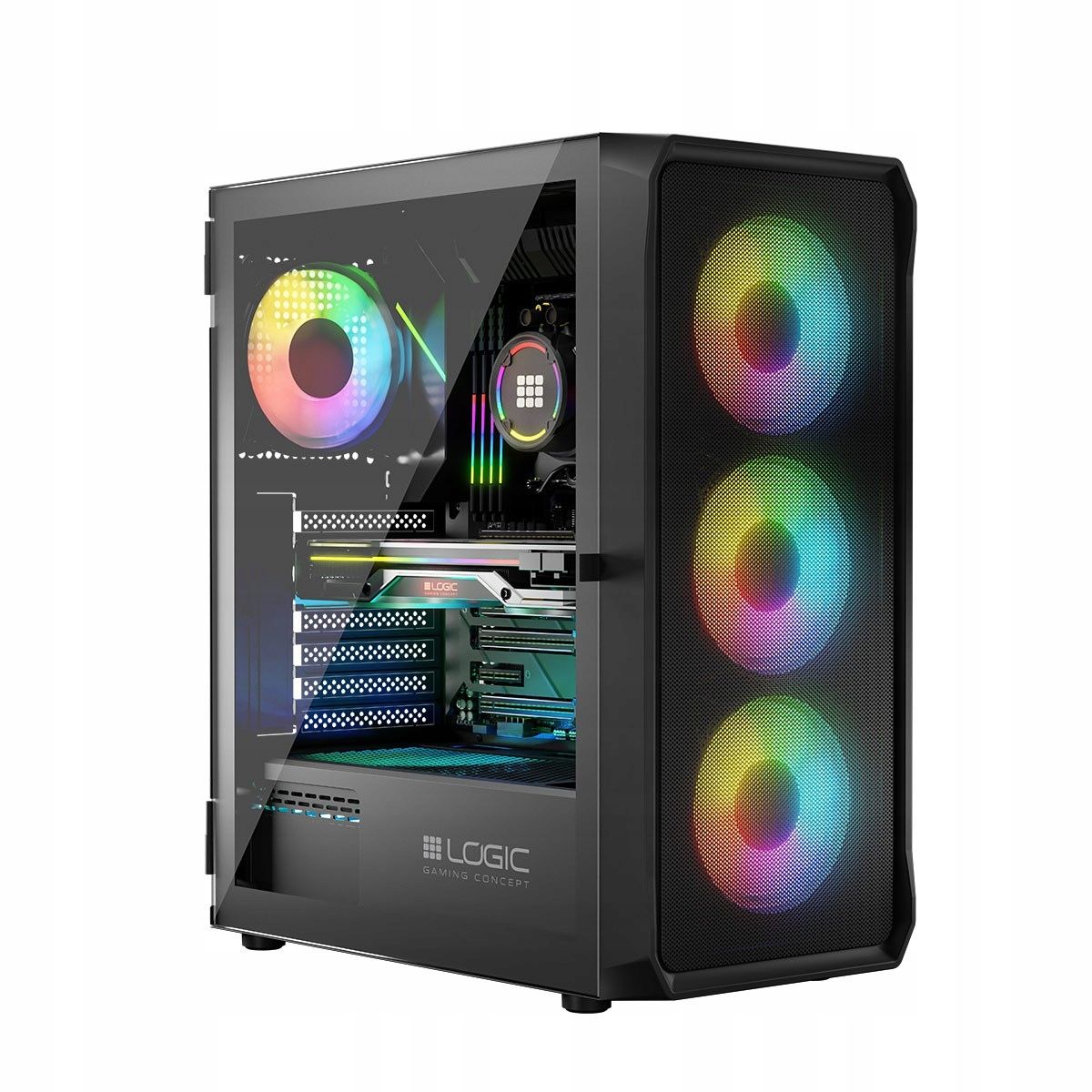 Ordinateur de jeu VIST - Ryzen 5 5600G, 32 Go de RAM, AMD Radeon RX Vega, SSD 1 To, Windows 11 Pro