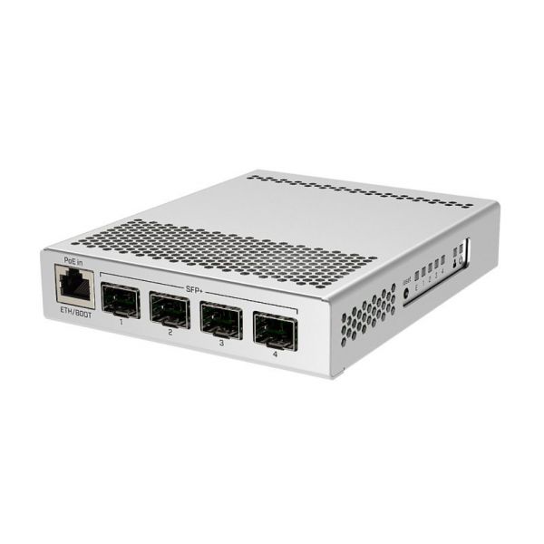 Mikrotik CRS305-1G-4S+IN 10/100/1000 Gigabit Ethernet Managed Switch with PoE, White