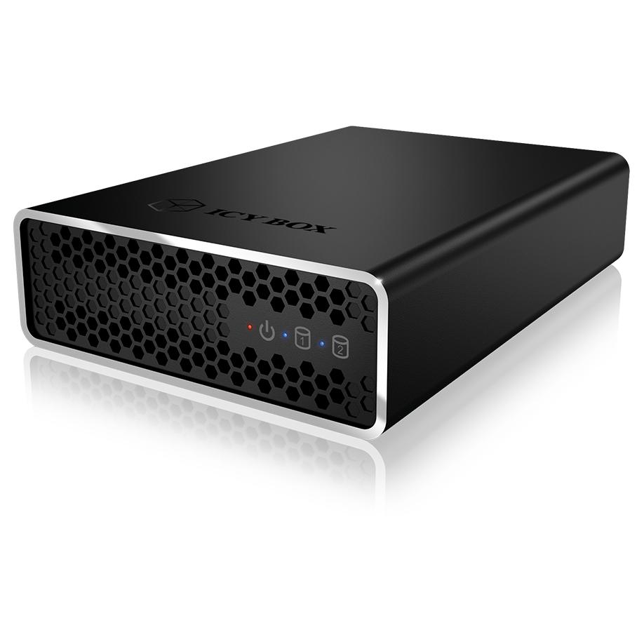 RaidSonic ICY BOX IB-RD2253-U31 2.5'' Hard Drive/SSD Enclosure - Black
