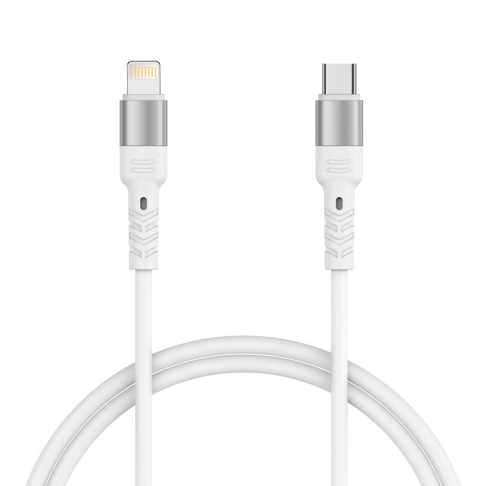 Evetane USB-C to Lightning Cable - 1.5m, 20W, White