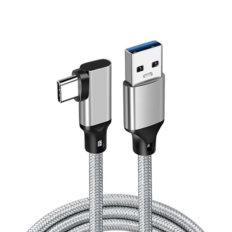 INF Type-C Bent Cable - Grey S