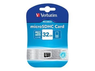 Carte mémoire Verbatim microSDHC 32 Go Classe 10