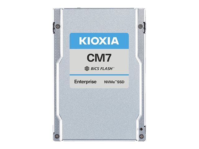 KIOXIA CM7-R Series 2.5" NVMe SSD - 7680GB, Read Intensive, Instant Erase (IE)
