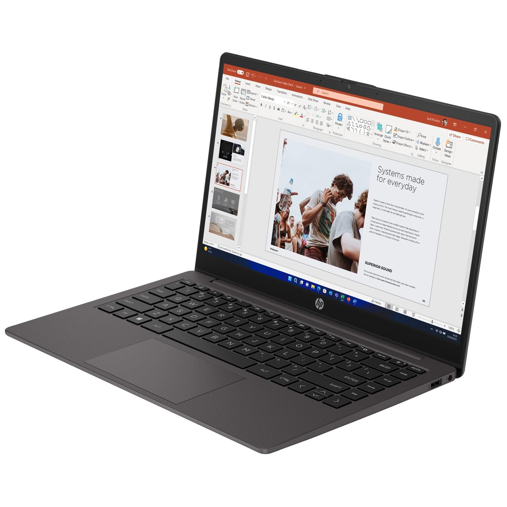 HP 245 G10 Notebook - 14" Ryzen 5 7530U 16GB RAM 512GB SSD Grey AZERTY