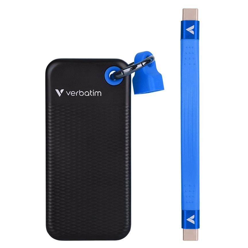 Verbatim Pocket SSD - 1TB - M.2 USB-C Keychain Drive