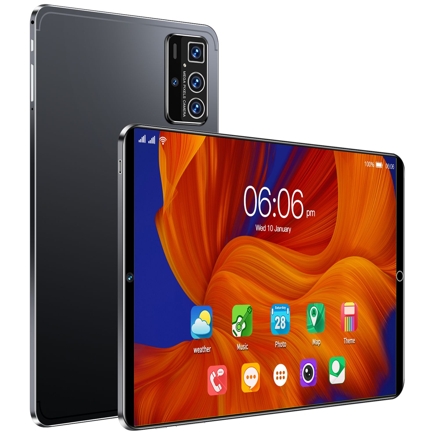 LOIDIS Pro 14 (2024) 64GB 10.1-inch Wi-Fi Tablet - Black