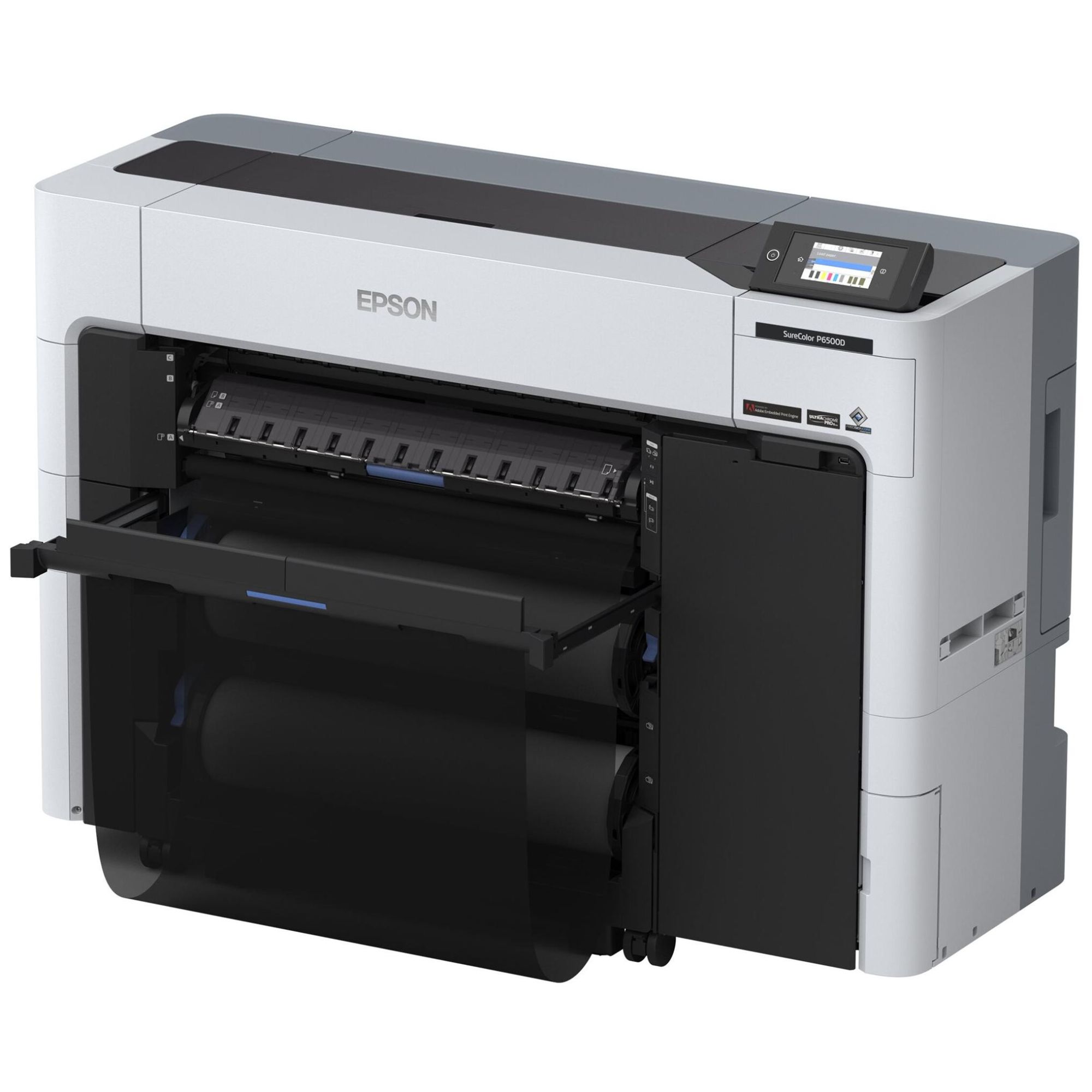Epson SureColor SC-P6500DE - 24" Color Large Format Printer - Roll (60.9 cm) - 1200 x 2400 dpi - Up to 2 ppm (Mono) / Up to 2 ppm (Color) - USB 2.0, Gigabit LAN