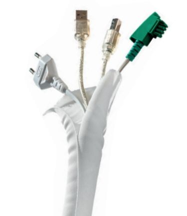 HAGOR Self Wrap Band, White (Size: 5m x 1.9cm, Polyester)