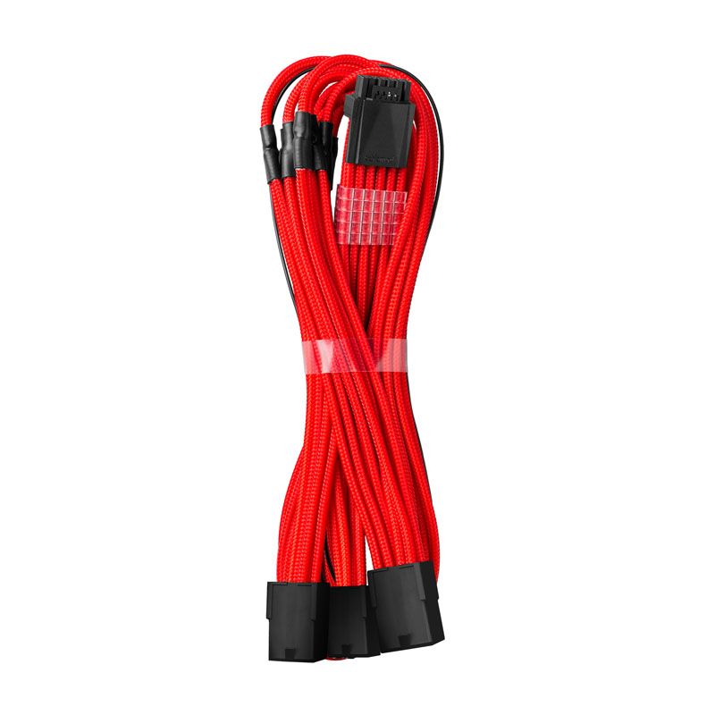 CableMod Pro ModMesh 12VHPWR 3x PCI-e Cable - 45cm, Red