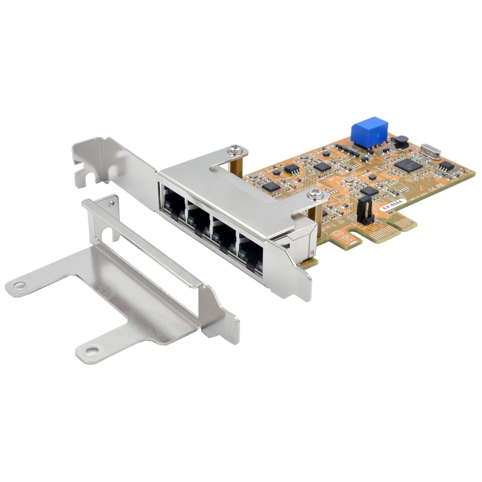 EXSYS Internal Network Card EX-6084 1000 Mbps Ethernet