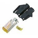 Hirose H7642.4-50 Wire Connector, Black (50 Pack)