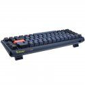 Teclado de juego Ducky One 3 Azul Cósmico, LED RGB - MX-Ergo Claro