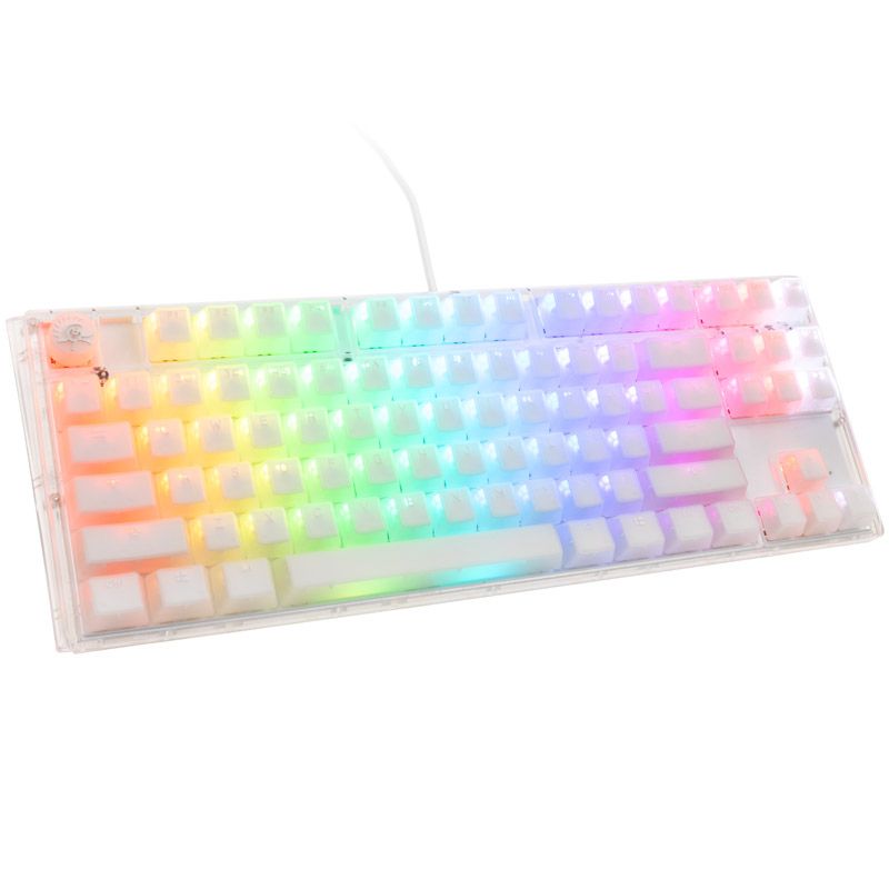 Teclado gaming Ducky One 3 Aura, LED RGB - Azul MX (EE. UU.)