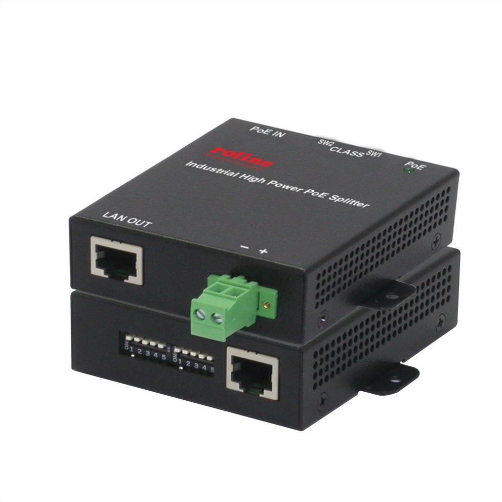 Roline 21.13.1173 PoE Gigabit Ethernet Adapter and Injector