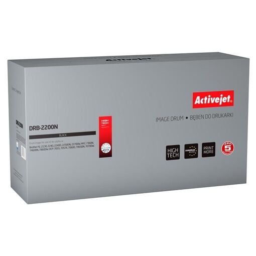 Tambour Activejet DRB-2200N (Remplacement pour Brother DR-2200 ; Noir, 12 000 pages)