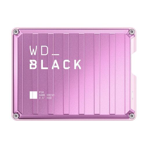 Western Digital WD Black P10 Game Drive - 4TB External Portable Hard Drive - 2.5" - USB 3.2 Gen 1 - Pink