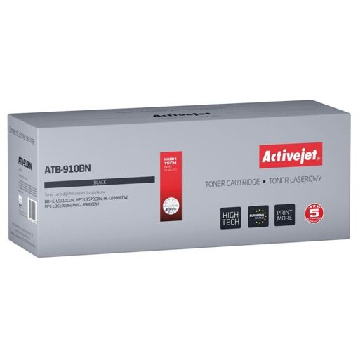 Toner Activejet ATB-910BN (Remplacement Brother TN-910BK)