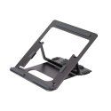 Pout Laptop Stand, 3-Angle Aluminum Stand in Gray