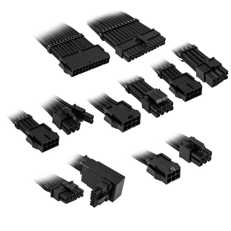 Kolink Core Pro Braided Cable Extension Kit 12V-2x6 Typ 2