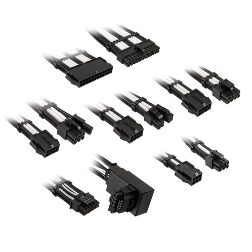 Kolink Core Pro Cable Extension Kit, 12V, 2x6 Typ 1 - Jet Black