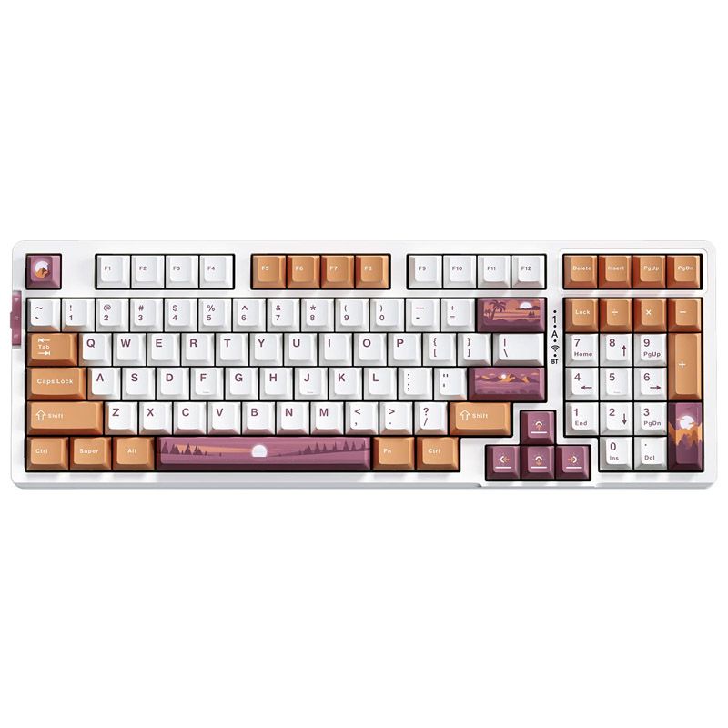 Vgn V98pro V2 Gaming Keyboard, Blueberry Ice Cream - Twilight