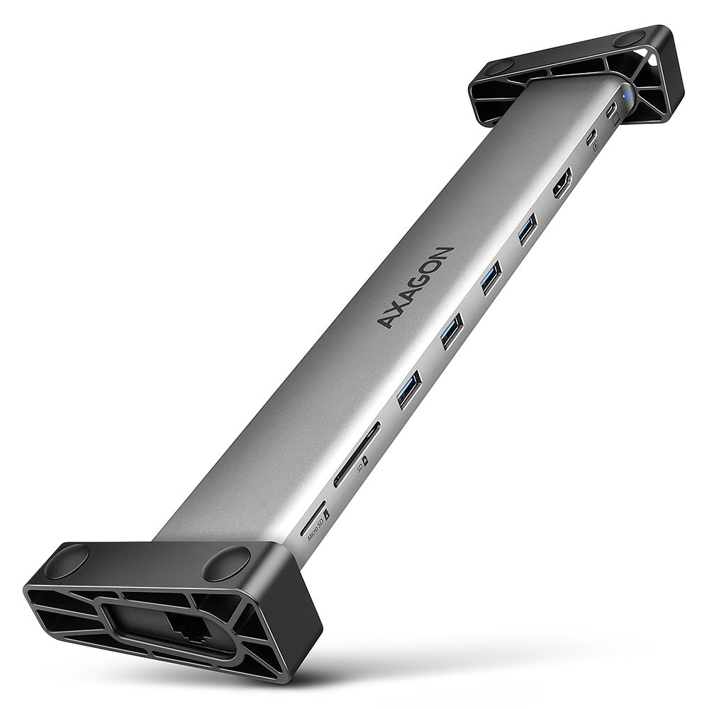 Axagon HMC-10HLS USB-C Docking Station with 100W Power Delivery