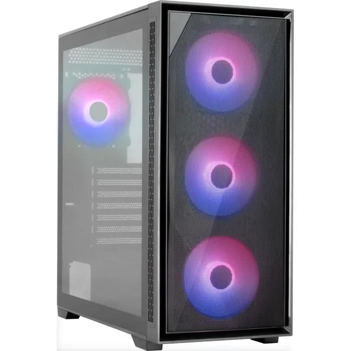 AeroCool Geoflow G v2 Mid-Tower Case - Black