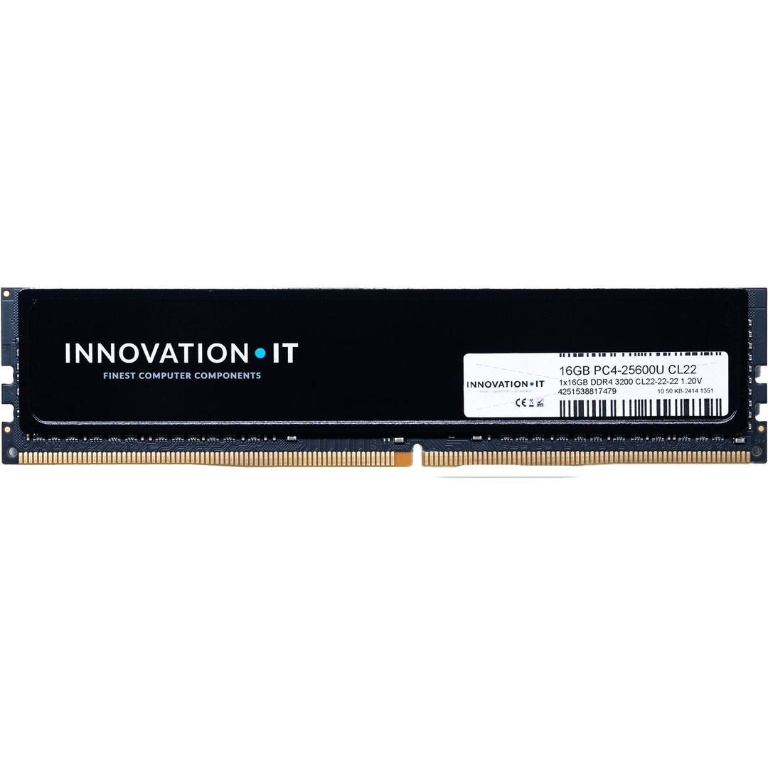 Innovación IT 3200 16GB CL22 1.2V con Disipador de Calor (CL22-22-22)