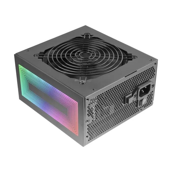 MARSGAMING MPB750S 750W ATX ARGB Power Supply, 6-Year Warranty, 80Plus Bronze, 90% Efficiency, 120mm Fan