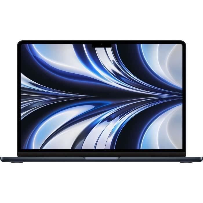 Apple MacBook Air M2 13.6-inch - 8GB RAM - 256GB Storage - Midnight - AZERTY - Refurbished - Very Good Condition