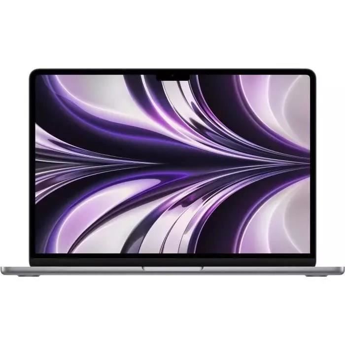MacBook Air 13 pouces (2022) M2 3,5 GHz 8 Go 256 Go SSD Gris Stellaire - Réfurbissé - État Excellent