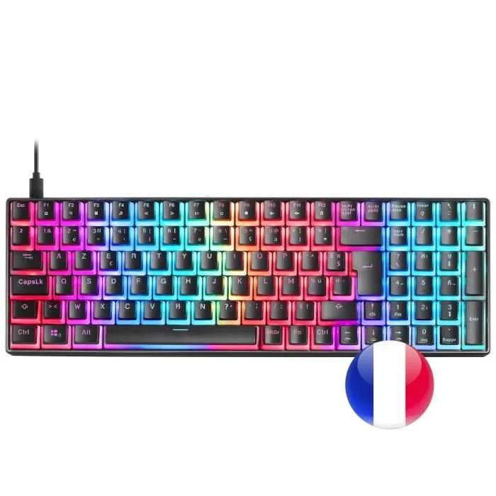 Mars Gaming MKULTRA Compact Mechanical Keyboard - Outemu SQ Blue Switches, RGB Chroma Lighting