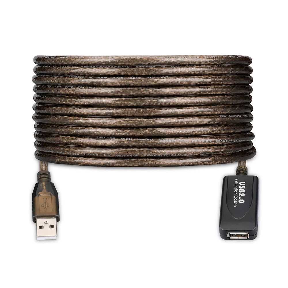 Amplificateur de signal Ewent USB 2.0, câble de 15M noir