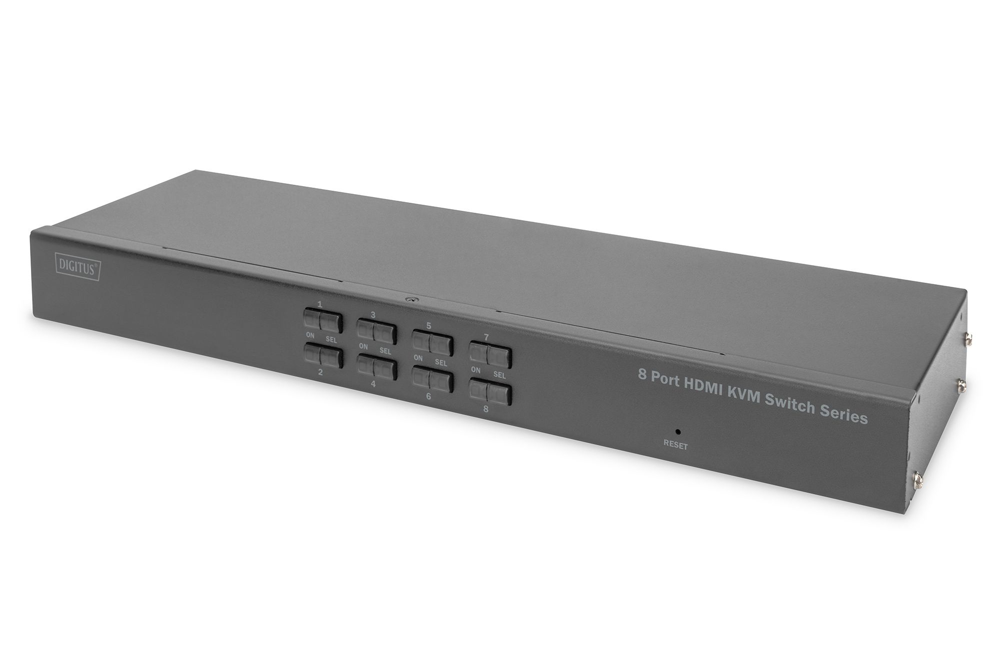 Digitus 8-Port HDMI KVM Switch with Single View