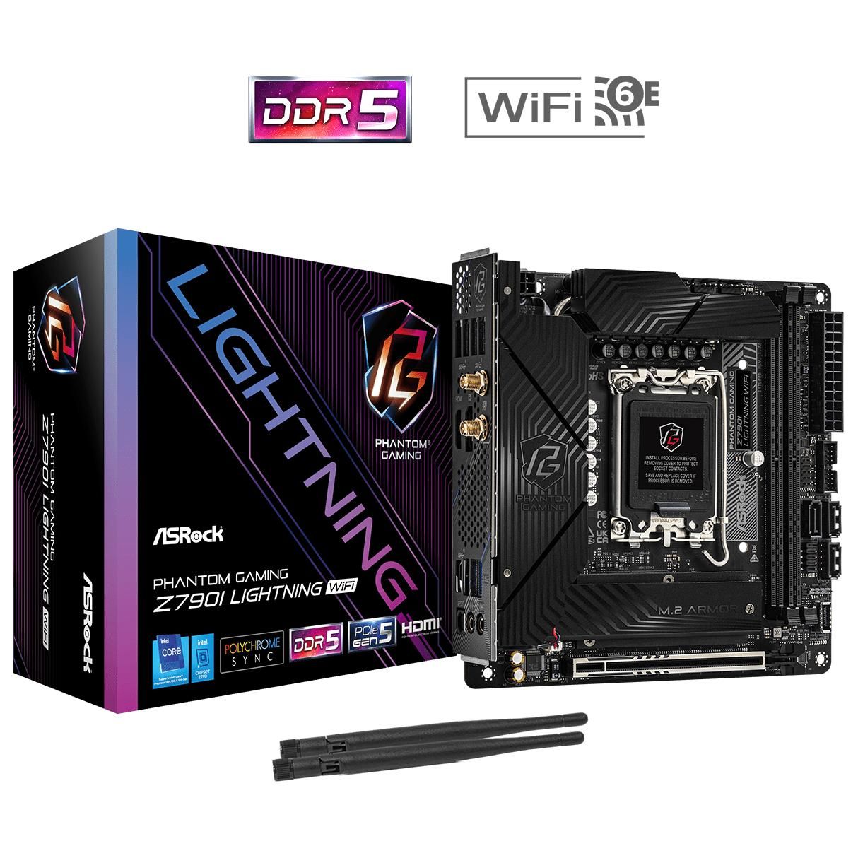 Asrock Z790I Lightning WiFi Mini ITX Motherboard