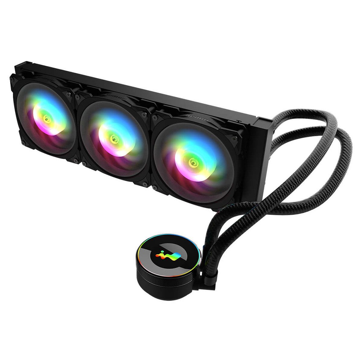 Inwin MR36 ARGB 360mm Liquid Cooler, Black