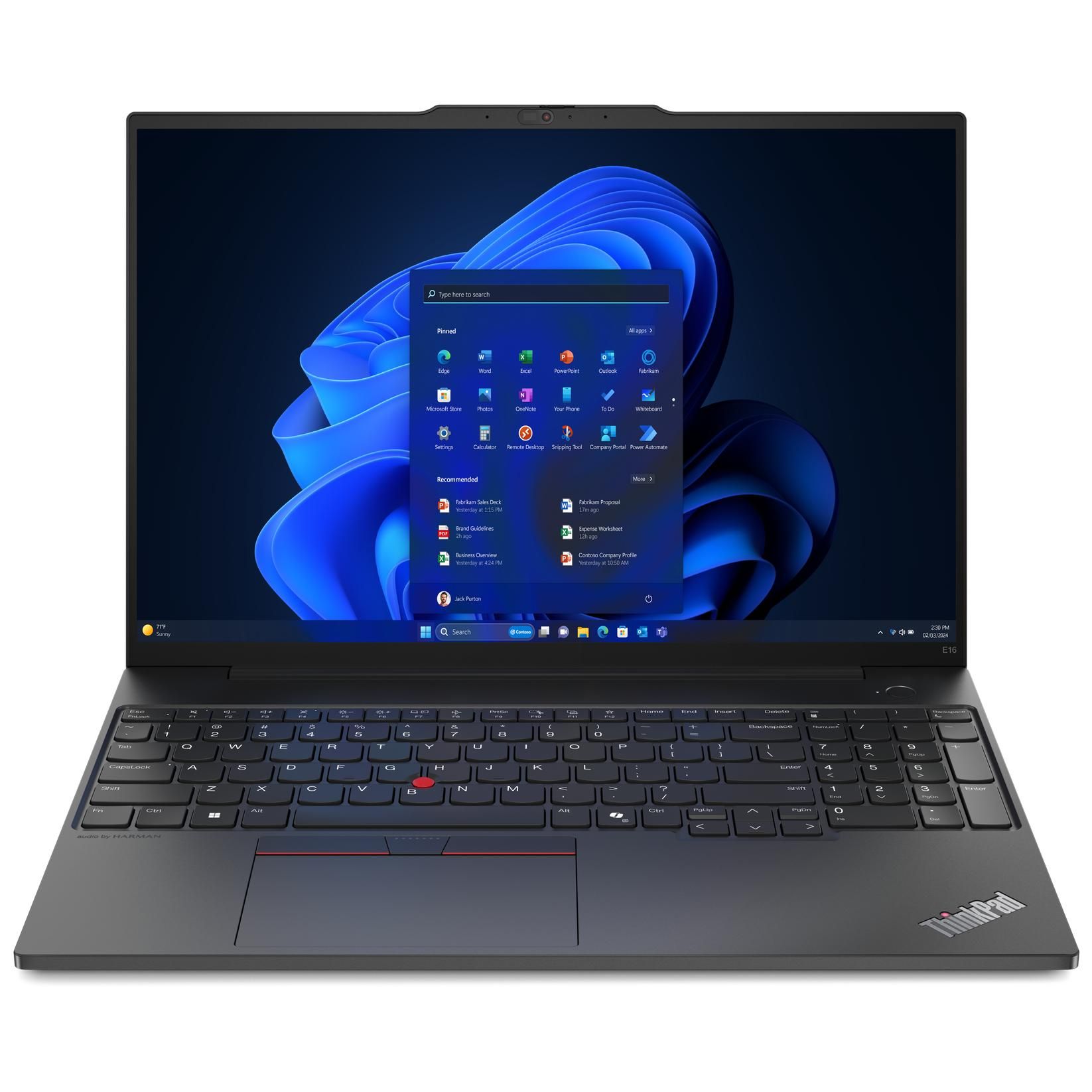 Lenovo ThinkPad E16 Gen 2 (AMD) - 16" Laptop