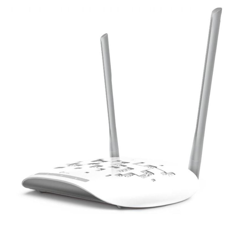 TP-Link TL-WA801N 300 Mbps White Ethernet Adapter (PoE)