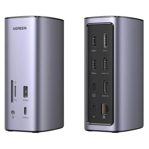 Station d'accueil UGreen USB-C 12 en 1