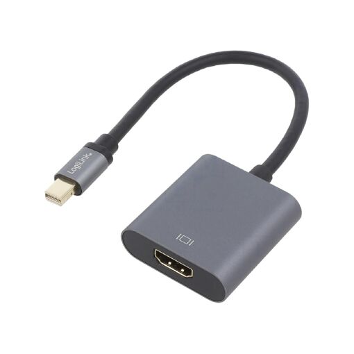 Adaptateur DisplayPort vers HDMI d'ADNAuto 1.2 HDCP 1.3 HDMI 2.0 DTS-HD Dolby Vrai HD UHD 4K 3D - Gris