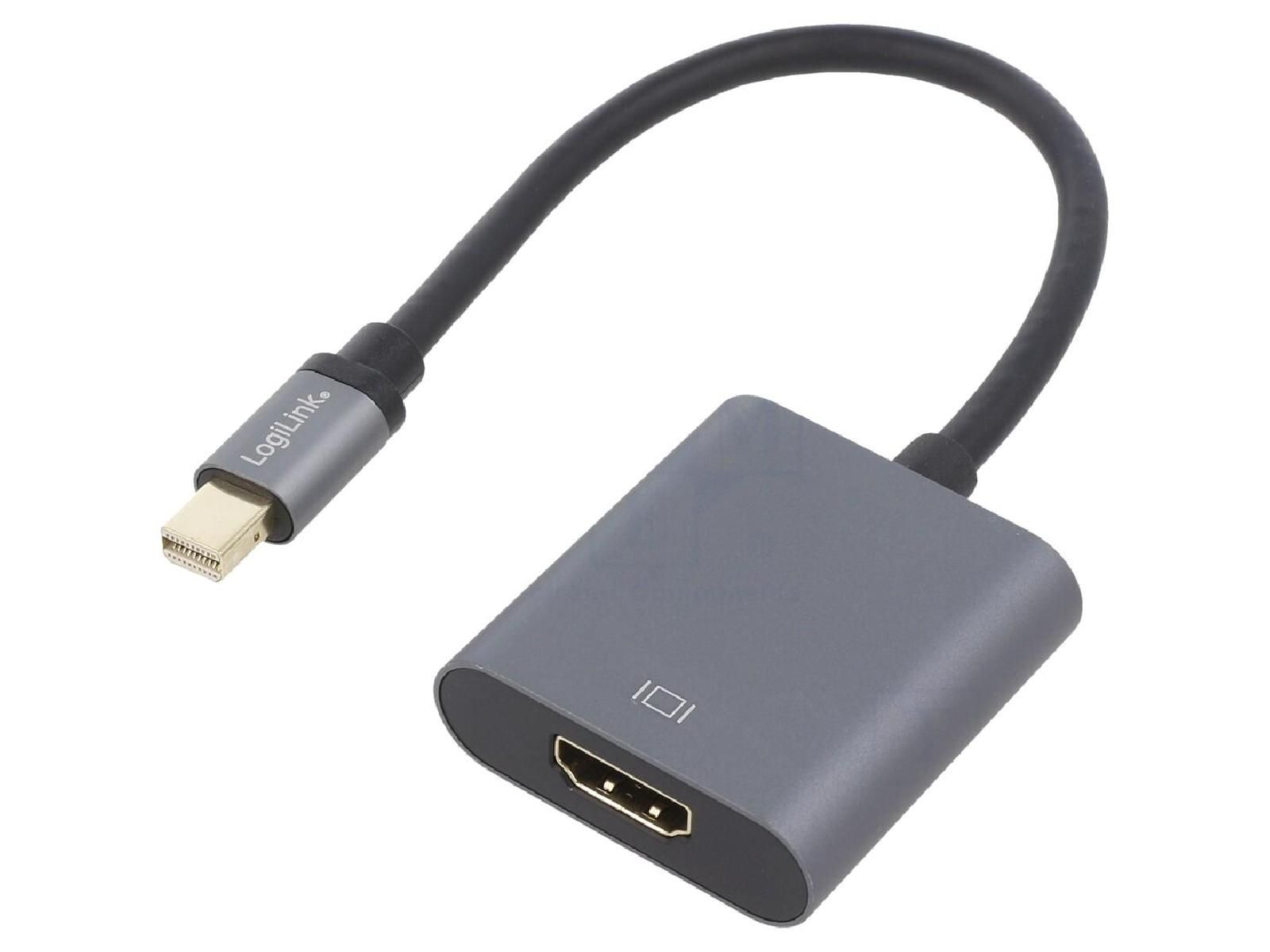 Adaptador DisplayPort a HDMI de ADNAuto 1.2 HDCP 1.3 HDMI 2.0 DTS-HD Dolby Verdadero HD UHD 4K 3D - Gris