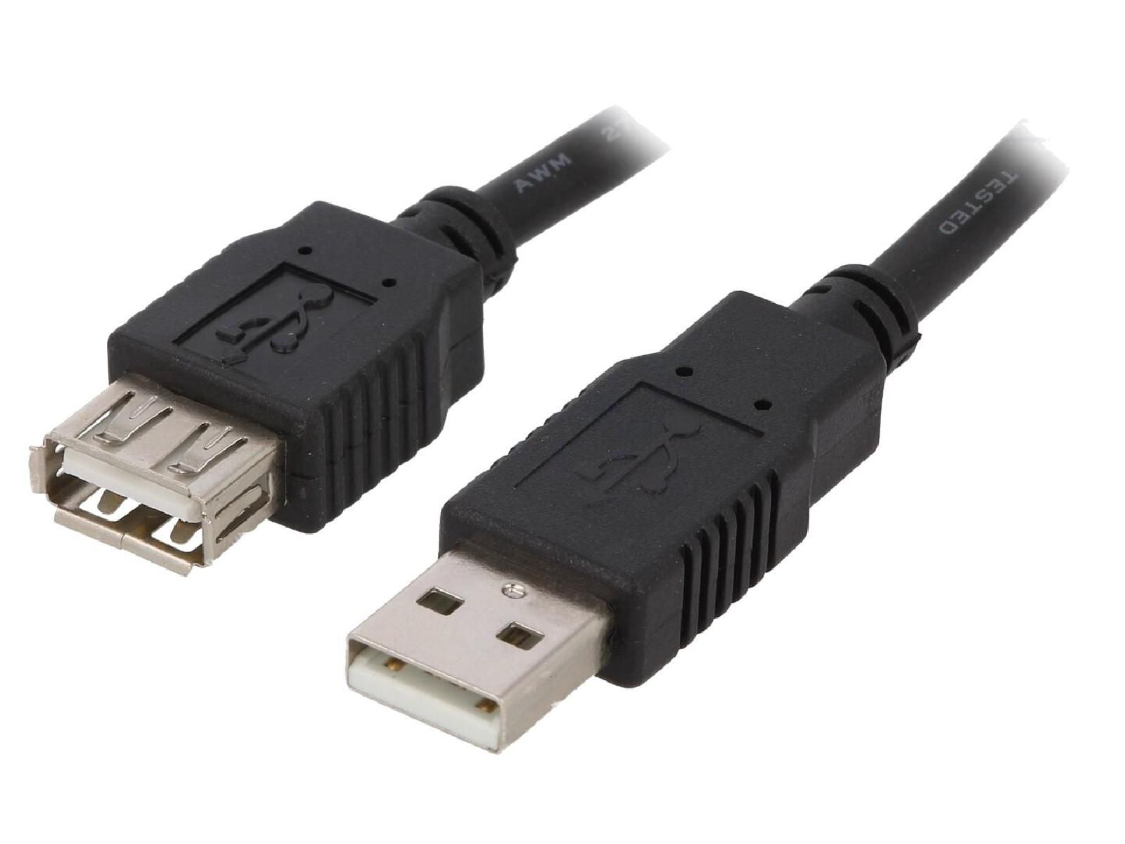 ADNAuto USB 2.0 Cable, 3m, Black